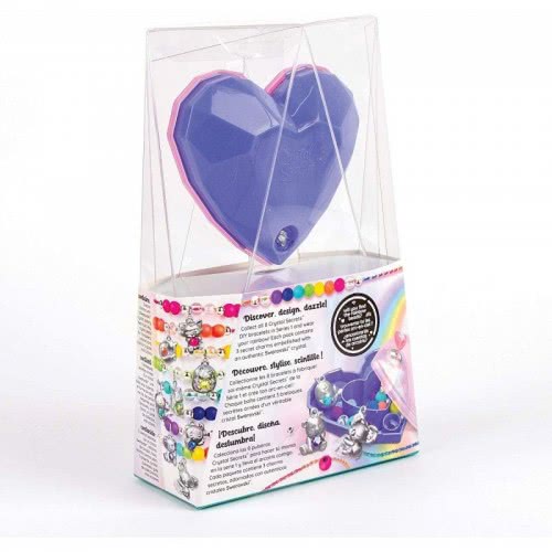Make It Real Crystal Secrets DIY Bracelets With Swarovski (3 Charm Pack) 065864 695929017125