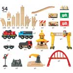 Brio World World Deluxe Cargo Train Set For Kids Age 3 Years And Up, Compatible With All  Train Sets 33097 7312350330977
