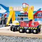 Brio World World Deluxe Cargo Train Set For Kids Age 3 Years And Up, Compatible With All  Train Sets 33097 7312350330977