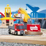 Brio World World Deluxe Cargo Train Set For Kids Age 3 Years And Up, Compatible With All  Train Sets 33097 7312350330977