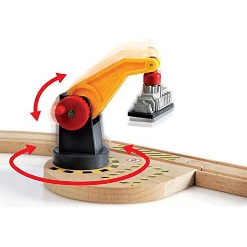 Brio World World Deluxe Cargo Train Set For Kids Age 3 Years And Up, Compatible With All  Train Sets 33097 7312350330977