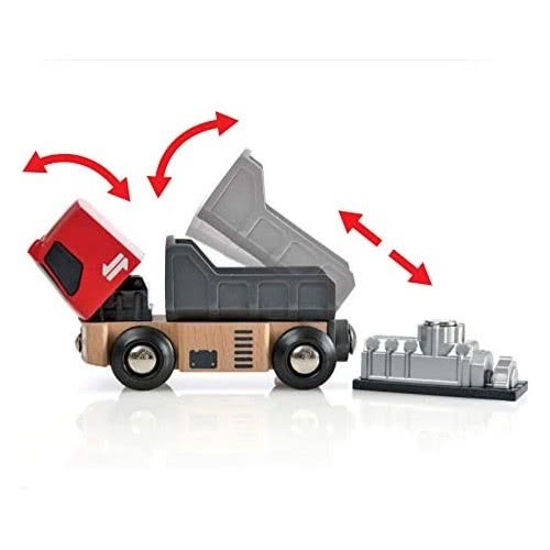 Brio World World Deluxe Cargo Train Set For Kids Age 3 Years And Up, Compatible With All  Train Sets 33097 7312350330977