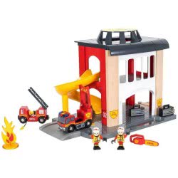 Brio World World Fire Και Rescue - Rescue Central Fire Station For Kids Age 3 Years Up - Compatible With All  Train Sets 33833 7
