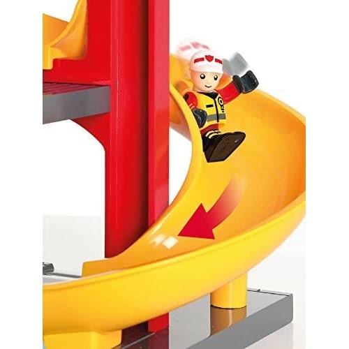 Brio World World Fire Και Rescue - Rescue Central Fire Station For Kids Age 3 Years Up - Compatible With All  Train Sets 33833 7