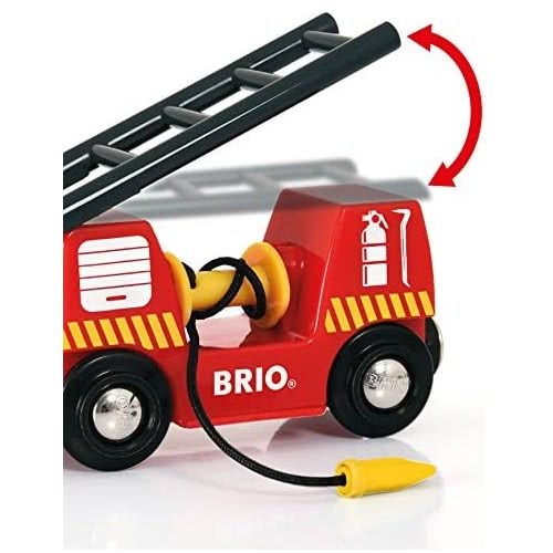 Brio World World Fire Και Rescue - Rescue Central Fire Station For Kids Age 3 Years Up - Compatible With All  Train Sets 33833 7