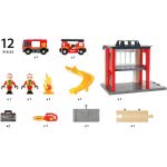 Brio World World Fire Και Rescue - Rescue Central Fire Station For Kids Age 3 Years Up - Compatible With All  Train Sets 33833 7