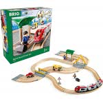 Brio World World Rail And Road Travel Train Set For Kids Age 3 Years And Up, Compatible With All  Train Sets 33209 7312350332094