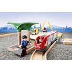 Brio World World Rail And Road Travel Train Set For Kids Age 3 Years And Up, Compatible With All  Train Sets 33209 7312350332094
