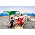Brio World World Rail And Road Travel Train Set For Kids Age 3 Years And Up, Compatible With All  Train Sets 33209 7312350332094