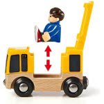 Brio World World Rail And Road Travel Train Set For Kids Age 3 Years And Up, Compatible With All  Train Sets 33209 7312350332094