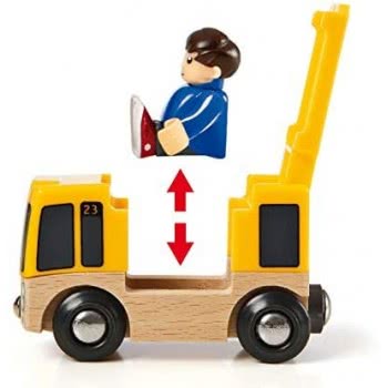 Brio World World Rail And Road Travel Train Set For Kids Age 3 Years And Up, Compatible With All  Train Sets 33209 7312350332094