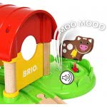 Brio World My First Railway Farm Train Set Toddler Toy For Kids 18 Months And Up Compatible With All  Train Sets 33826 731235033