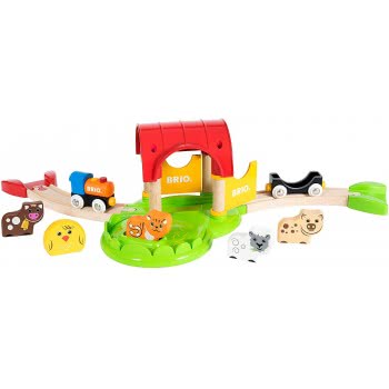 Brio World My First Railway Farm Train Set Toddler Toy For Kids 18 Months And Up Compatible With All  Train Sets 33826 731235033