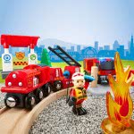 Brio World World Fire And Rescue Fire Fighter Set For Kids Age 3 Years And Up, Compatible With All  Train Sets 33815 73123503381