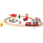 Brio World World Fire And Rescue Fire Fighter Set For Kids Age 3 Years And Up, Compatible With All  Train Sets 33815 73123503381