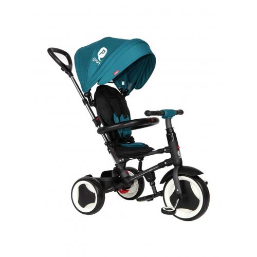 QPlay Rito Eva Wheels Ποδηλατάκι Με Τιμόνι Βόλτας Πετρόλ 01-1212037-03 686268624471