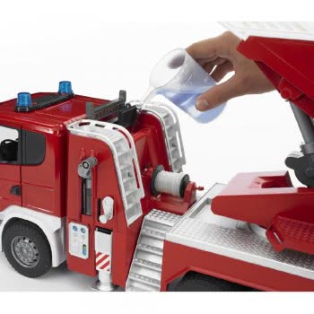bruder Πυροσβεστική Scania Με Καλάθι 03590 4001702035907
