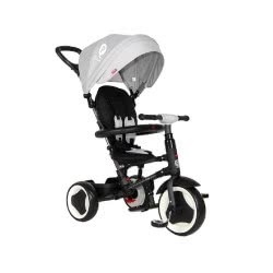 QPlay Rito Eva Wheels Ποδηλατάκι Με Τιμόνι Βόλτας Γκρι 01-1212037-01 686268624440