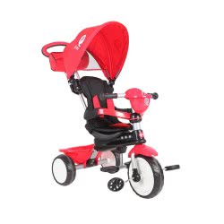 QPlay Comfort Ποδηλατάκι Με Τιμόνι Βόλτας Κόκκινο 01-1212043-01 686268625096