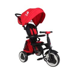 QPlay Rito Plus Eva Wheels Ποδηλατάκι Με Τιμόνι Βόλτας Κόκκινο 01-1212041-04 5061047480106
