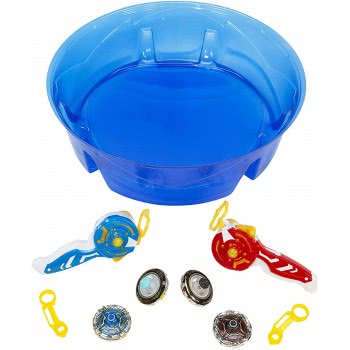Auldey Toys Infinity Nado V Stackable – Advanced Battle Set Arena Ares Wings Vs Fiery Dragon 634805H 6911400392562