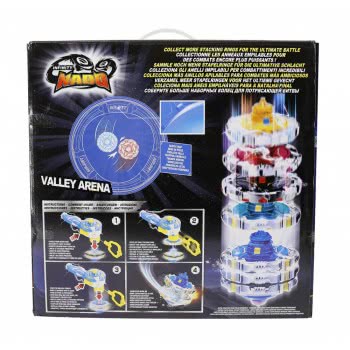Auldey Toys Infinity Nado V Stackable – Advanced Battle Set Arena Ares Wings Vs Fiery Dragon 634805H 6911400392562