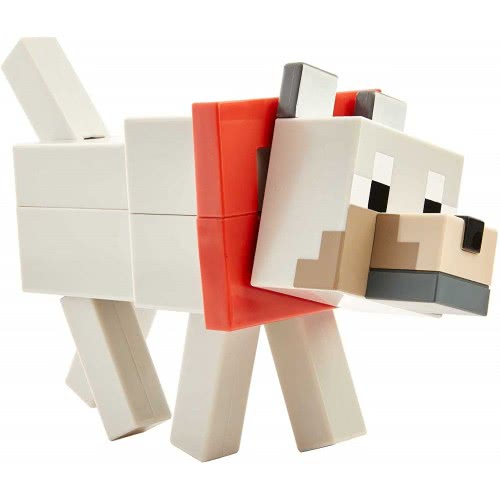 Mattel Minecraft Fusion Figures Wolf GVV14 / GVV16 887961933185