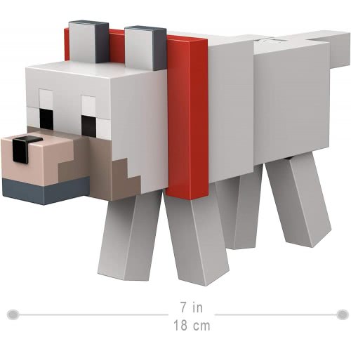 Mattel Minecraft Fusion Figures Wolf GVV14 / GVV16 887961933185