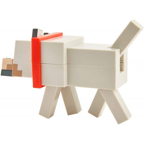 Mattel Minecraft Fusion Figures Wolf GVV14 / GVV16 887961933185