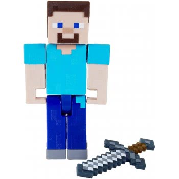 Mattel Minecraft Biome Builds Steve Φιγούρα GTP08 / GTP13 887961919240