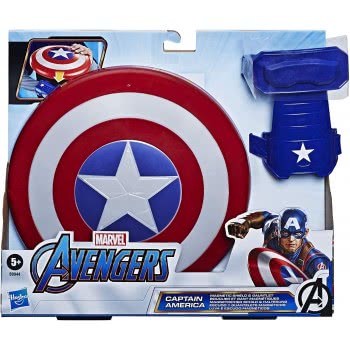 Hasbro Avengers Capten America Μαγνητική Ασπίδα Και Γάντι B9944 5010993582839