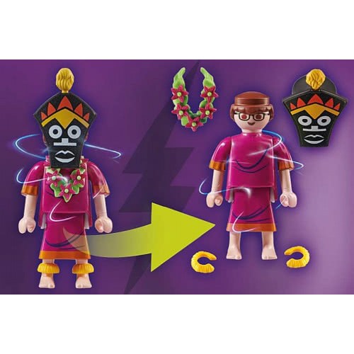 Playmobil Scooby Doo Περιπέτεια Με Τον Witch Doctor 70707 4008789707079
