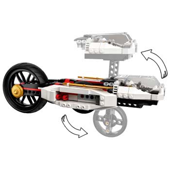 LEGO Ninjago Ultra Sonic Raider 71739 5702016912685