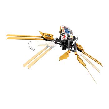 LEGO Ninjago Ultra Sonic Raider 71739 5702016912685