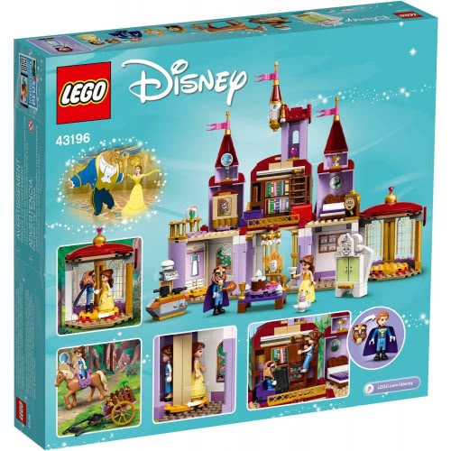 LEGO Disney Belle And The Beasts Castle 43196 5702016916447