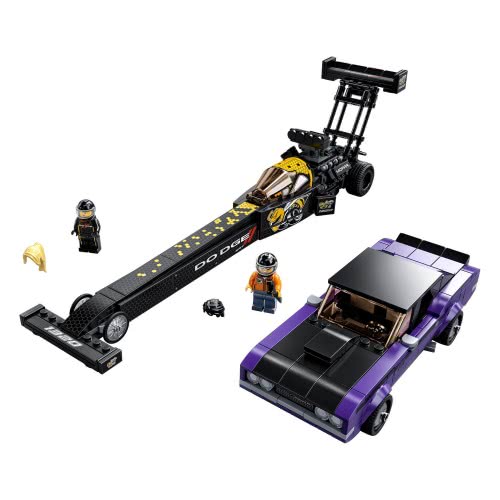 LEGO Speed Champions Mopar Dodge Srt Top Fuel Dragster And 1970 Dodge Challenger 76904 5702016912500