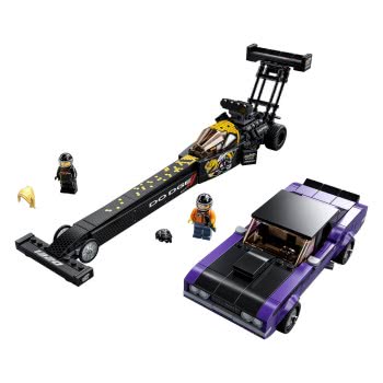 LEGO Speed Champions Mopar Dodge Srt Top Fuel Dragster And 1970 Dodge Challenger 76904 5702016912500