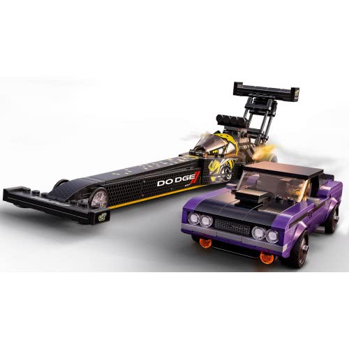 LEGO Speed Champions Mopar Dodge Srt Top Fuel Dragster And 1970 Dodge Challenger 76904 5702016912500