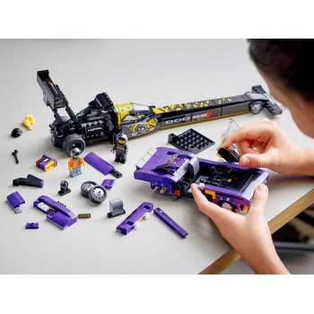 LEGO Speed Champions Mopar Dodge Srt Top Fuel Dragster And 1970 Dodge Challenger 76904 5702016912500