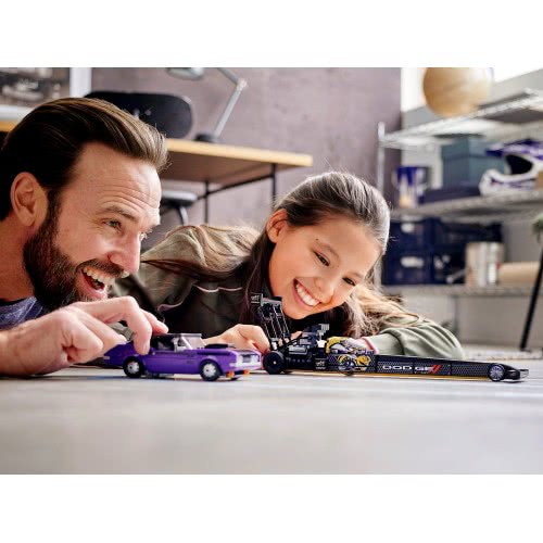 LEGO Speed Champions Mopar Dodge Srt Top Fuel Dragster And 1970 Dodge Challenger 76904 5702016912500
