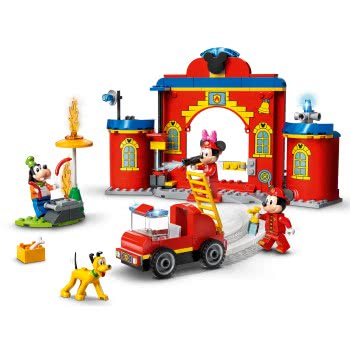 LEGO Disney Mickey Mouse Disney Mickey And Friends Fire Truck And Station 10776 5702016913705