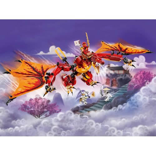 LEGO NINJAGO Fire Dragon Attack 71753 5702016912319