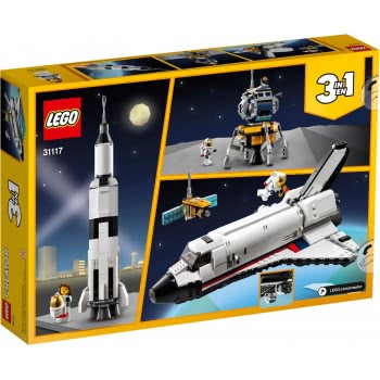 LEGO Creator 3-In-1 Space Shuttle Adventure 31117 5702016914153