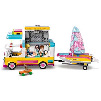 LEGO Friends Forest Camper Van And Sailboat 41681 5702016916157