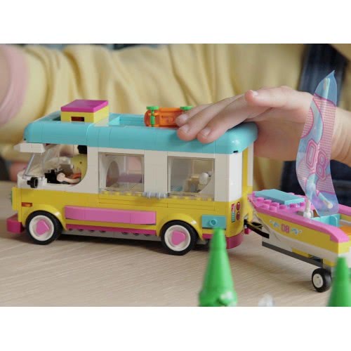 LEGO Friends Forest Camper Van And Sailboat 41681 5702016916157