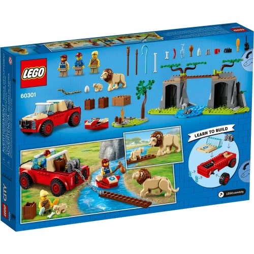LEGO City Wildlife Rescue Off-Roader 60301 5702016911923