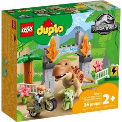 LEGO Jurassic World T. Rex And Triceratops Dinosaur Breakout 10939 5702016911091
