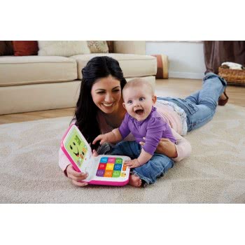 Mattel Fisher Price Εκπαιδευτικό Laptop Ροζ CGH61 887961064537
