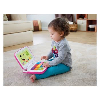 Mattel Fisher Price Εκπαιδευτικό Laptop Ροζ CGH61 887961064537