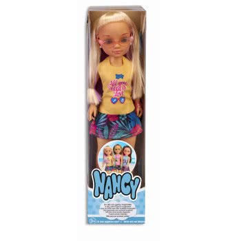 Giochi Preziosi Rossy And Nancy Κούκλα 24Inch Μια Μέρα Με Τροπικά Γυαλιά Με Τη Nancy (Κίτρινο Μπλουζάκι) 700016230 / 31551 84107